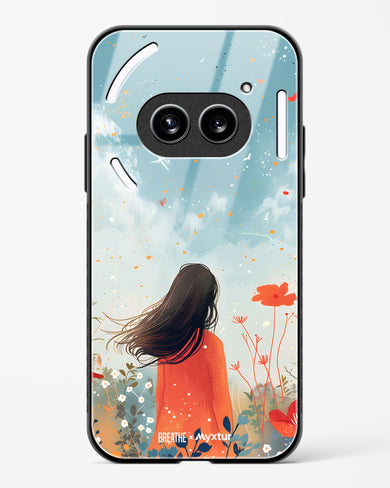 Sparkling Meadow [BREATHE] Glass Case Phone Cover (Nothing)