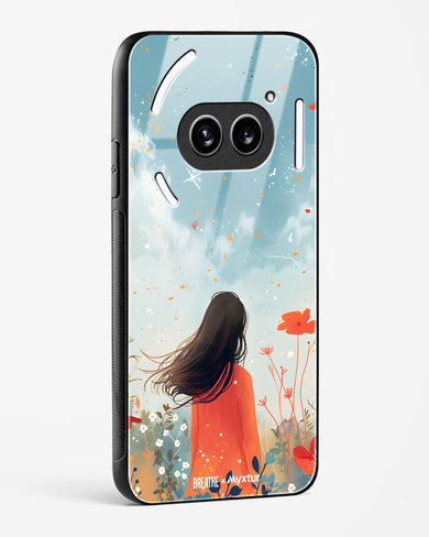 Sparkling Meadow [BREATHE] Glass Case Phone Cover (Nothing)