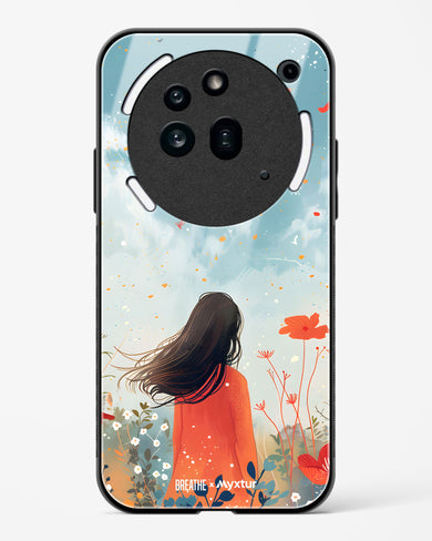 Sparkling Meadow [BREATHE] Glass Case Phone Cover (Nothing)