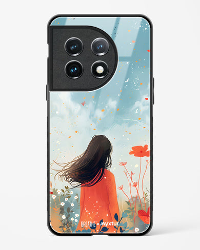 Sparkling Meadow [BREATHE] Glass Case Phone Cover (OnePlus)