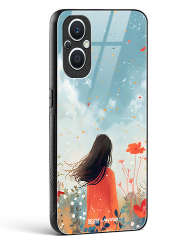 Sparkling Meadow [BREATHE] Glass Case Phone Cover (Oppo)