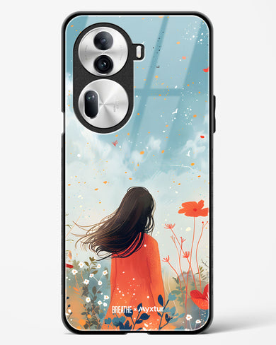 Sparkling Meadow [BREATHE] Glass Case Phone Cover (Oppo)