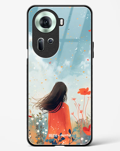 Sparkling Meadow [BREATHE] Glass Case Phone Cover (Oppo)