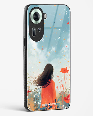 Sparkling Meadow [BREATHE] Glass Case Phone Cover (Oppo)