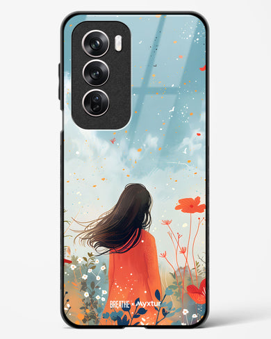 Sparkling Meadow [BREATHE] Glass Case Phone Cover (Oppo)