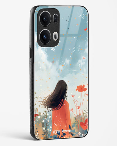 Sparkling Meadow [BREATHE] Glass Case Phone Cover (Oppo)