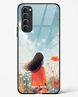 Sparkling Meadow [BREATHE] Glass Case Phone Cover (Oppo)