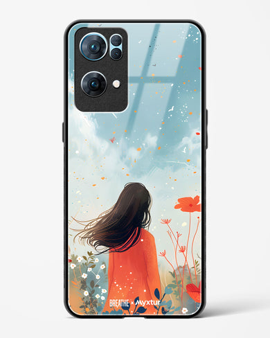 Sparkling Meadow [BREATHE] Glass Case Phone Cover (Oppo)