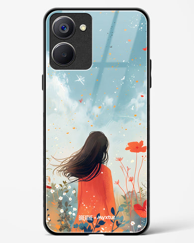 Sparkling Meadow [BREATHE] Glass Case Phone Cover (Realme)