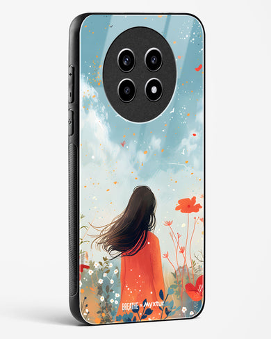 Sparkling Meadow [BREATHE] Glass Case Phone Cover (Realme)