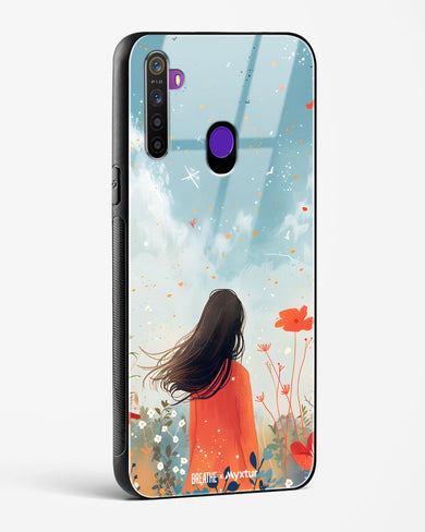 Sparkling Meadow [BREATHE] Glass Case Phone Cover (Realme)