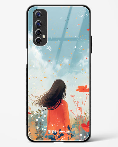 Sparkling Meadow [BREATHE] Glass Case Phone Cover (Realme)