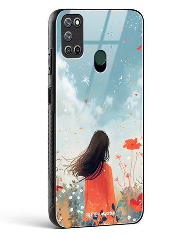 Sparkling Meadow [BREATHE] Glass Case Phone Cover (Realme)