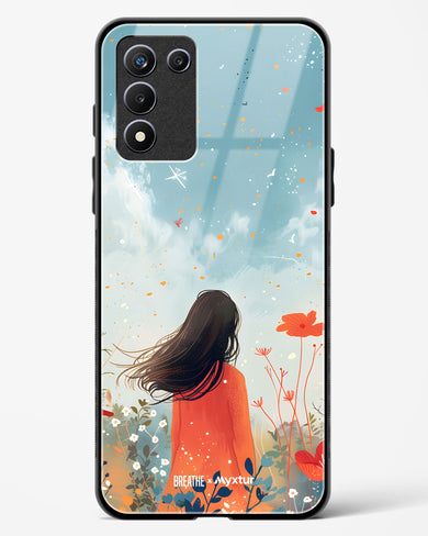 Sparkling Meadow [BREATHE] Glass Case Phone Cover (Realme)