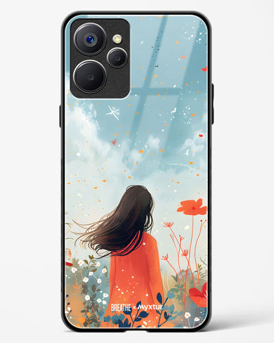 Sparkling Meadow [BREATHE] Glass Case Phone Cover (Realme)