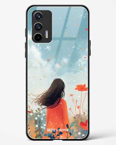 Sparkling Meadow [BREATHE] Glass Case Phone Cover (Realme)