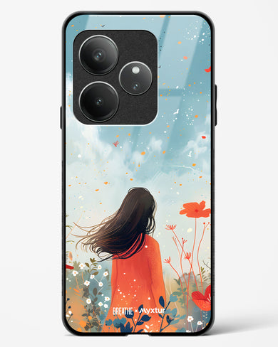 Sparkling Meadow [BREATHE] Glass Case Phone Cover (Realme)