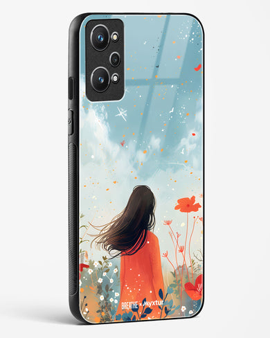 Sparkling Meadow [BREATHE] Glass Case Phone Cover (Realme)