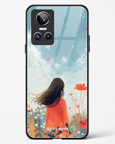 Sparkling Meadow [BREATHE] Glass Case Phone Cover (Realme)