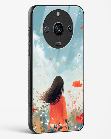 Sparkling Meadow [BREATHE] Glass Case Phone Cover (Realme)