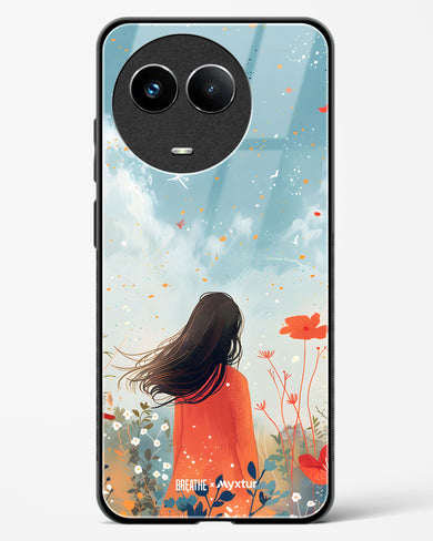 Sparkling Meadow [BREATHE] Glass Case Phone Cover (Realme)