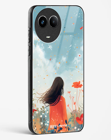 Sparkling Meadow [BREATHE] Glass Case Phone Cover (Realme)