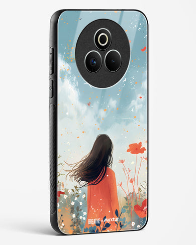 Sparkling Meadow [BREATHE] Glass Case Phone Cover (Realme)