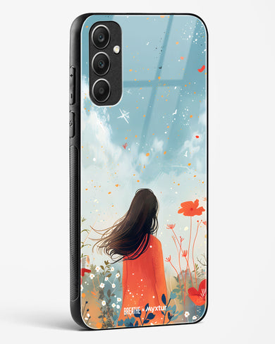 Sparkling Meadow [BREATHE] Glass Case Phone Cover (Samsung)