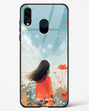 Sparkling Meadow [BREATHE] Glass Case Phone Cover (Samsung)