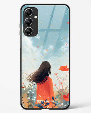 Sparkling Meadow [BREATHE] Glass Case Phone Cover (Samsung)