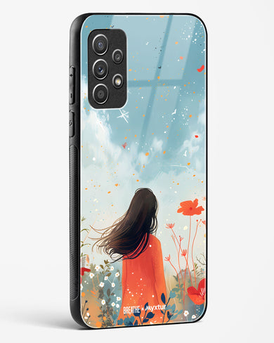 Sparkling Meadow [BREATHE] Glass Case Phone Cover (Samsung)