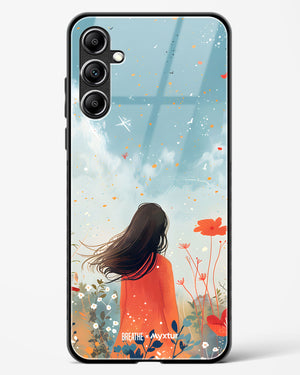 Sparkling Meadow [BREATHE] Glass Case Phone Cover (Samsung)