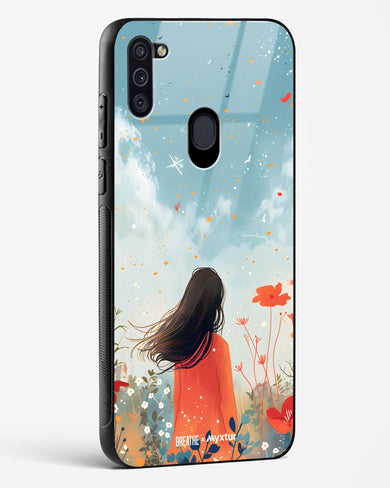 Sparkling Meadow [BREATHE] Glass Case Phone Cover (Samsung)