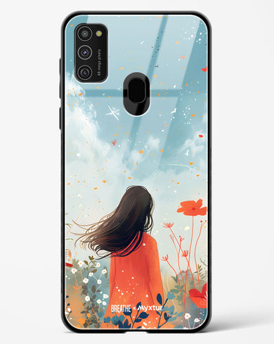 Sparkling Meadow [BREATHE] Glass Case Phone Cover (Samsung)