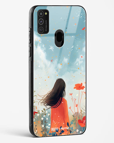 Sparkling Meadow [BREATHE] Glass Case Phone Cover (Samsung)