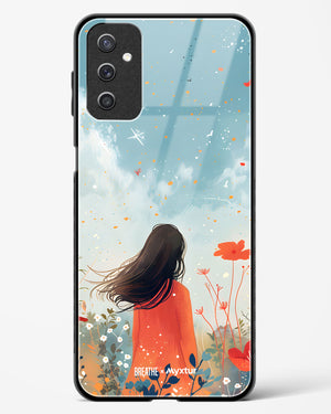 Sparkling Meadow [BREATHE] Glass Case Phone Cover (Samsung)
