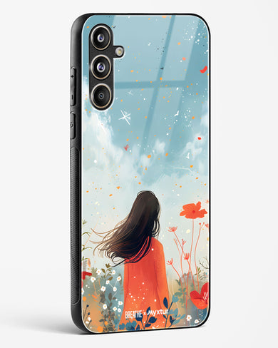 Sparkling Meadow [BREATHE] Glass Case Phone Cover (Samsung)