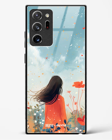 Sparkling Meadow [BREATHE] Glass Case Phone Cover (Samsung)