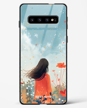 Sparkling Meadow [BREATHE] Glass Case Phone Cover (Samsung)