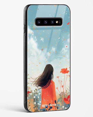 Sparkling Meadow [BREATHE] Glass Case Phone Cover (Samsung)