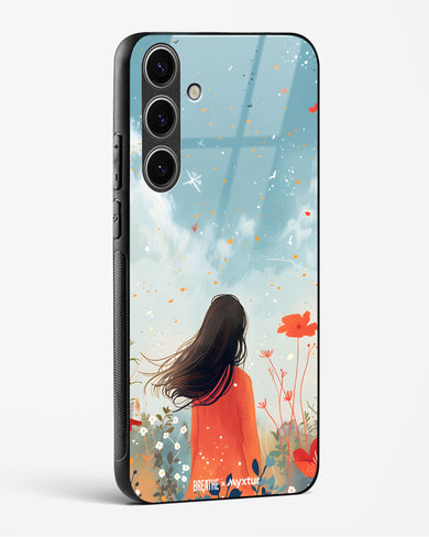 Sparkling Meadow [BREATHE] Glass Case Phone Cover (Samsung)