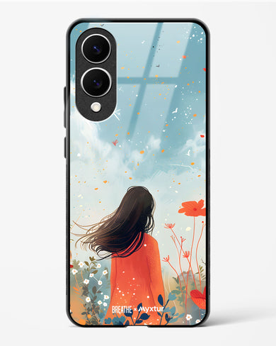 Sparkling Meadow [BREATHE] Glass Case Phone Cover (Samsung)