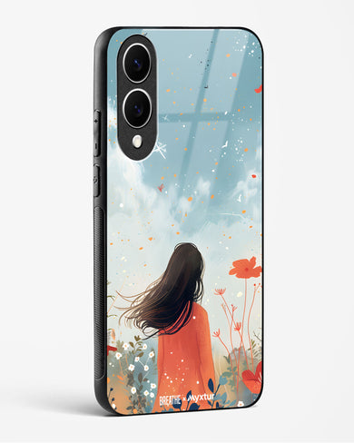 Sparkling Meadow [BREATHE] Glass Case Phone Cover (Samsung)