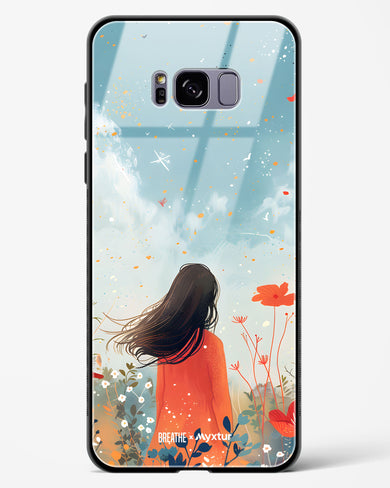 Sparkling Meadow [BREATHE] Glass Case Phone Cover (Samsung)