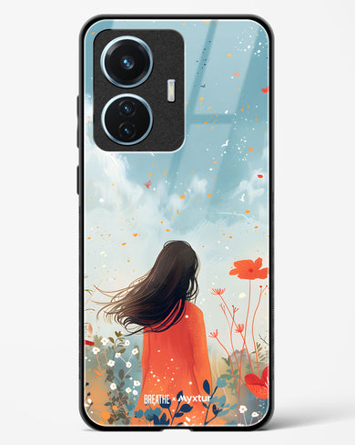 Sparkling Meadow [BREATHE] Glass Case Phone Cover (Vivo)