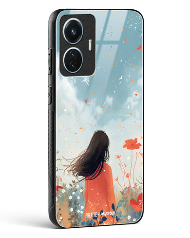 Sparkling Meadow [BREATHE] Glass Case Phone Cover (Vivo)