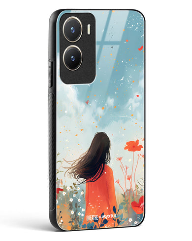 Sparkling Meadow [BREATHE] Glass Case Phone Cover (Vivo)