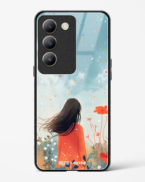 Sparkling Meadow [BREATHE] Glass Case Phone Cover (Vivo)