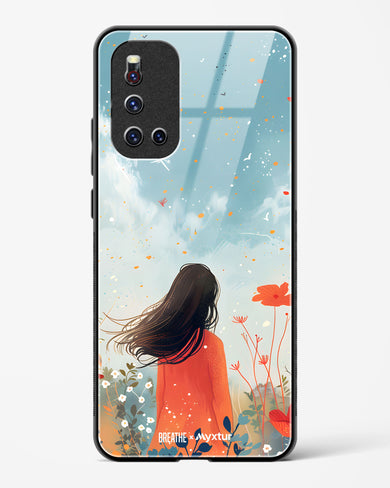 Sparkling Meadow [BREATHE] Glass Case Phone Cover (Vivo)