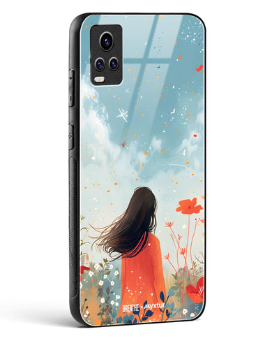 Sparkling Meadow [BREATHE] Glass Case Phone Cover (Vivo)